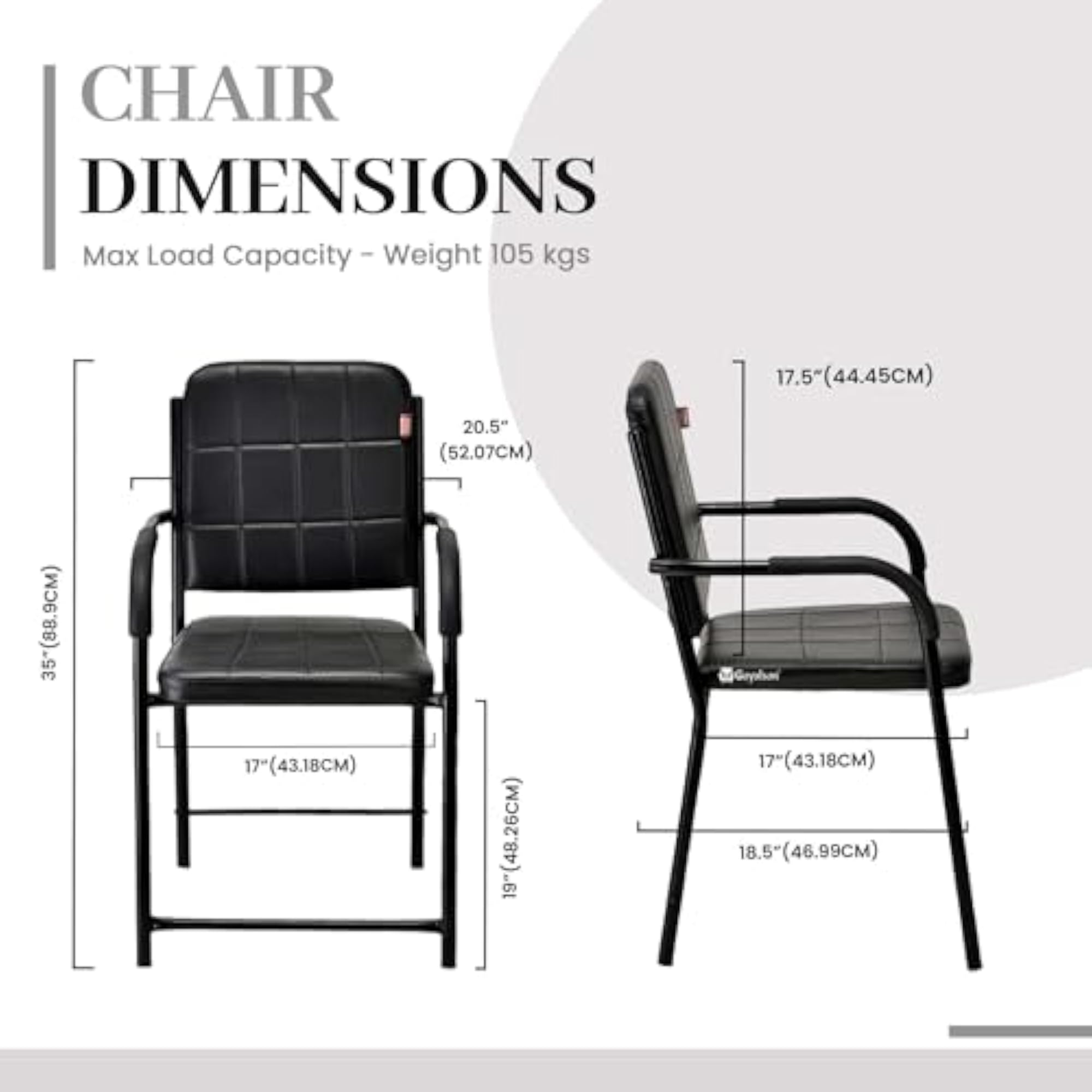 Executive Visitor Chair with Armrest